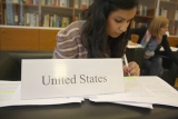 Picture of a Delegate Representing the Position of the United States